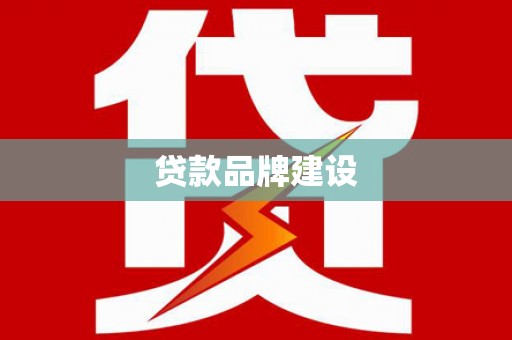 湖滨贷款品牌建设