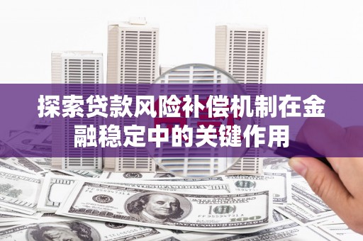 湖滨探索贷款风险补偿机制在金融稳定中的关键作用