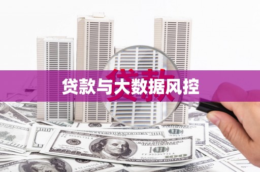 湖滨贷款与大数据风控
