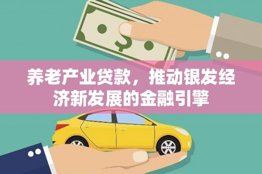 湖滨养老产业贷款，推动银发经济新发展的金融引擎