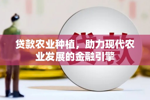 湖滨贷款农业种植，助力现代农业发展的金融引擎