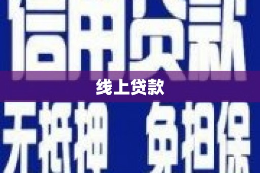 湖滨线上贷款