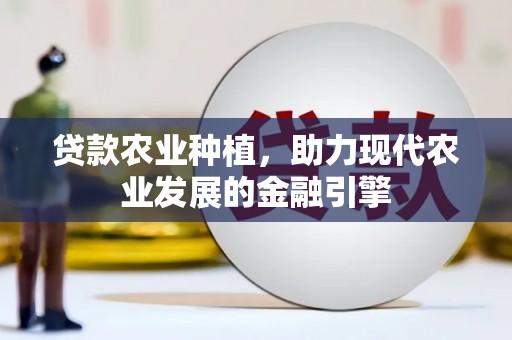 湖滨贷款农业种植，助力现代农业发展的金融引擎