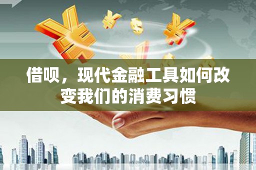 湖滨借呗，现代金融工具如何改变我们的消费习惯