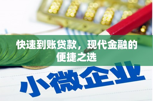 湖滨快速到账贷款，现代金融的便捷之选