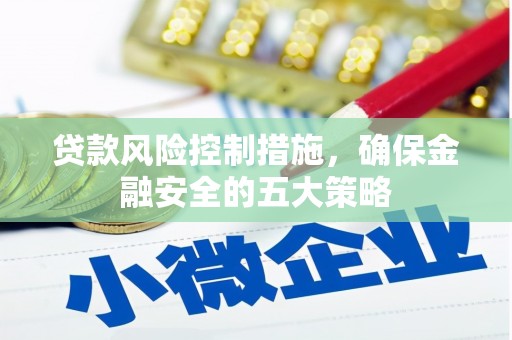 湖滨贷款风险控制措施，确保金融安全的五大策略