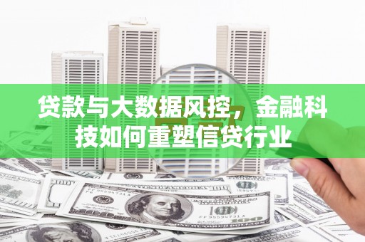 湖滨贷款与大数据风控，金融科技如何重塑信贷行业
