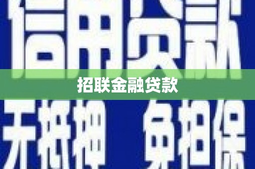 湖滨招联金融贷款
