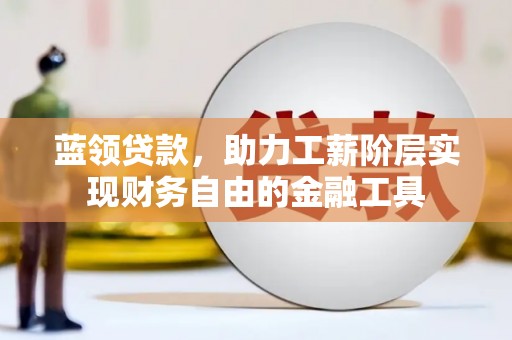 湖滨蓝领贷款，助力工薪阶层实现财务自由的金融工具
