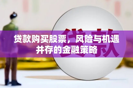 湖滨贷款购买股票，风险与机遇并存的金融策略