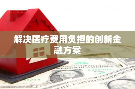 湖滨解决医疗费用负担的创新金融方案