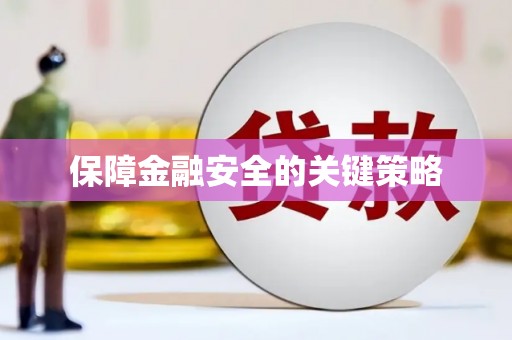 湖滨保障金融安全的关键策略