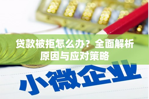 湖滨贷款被拒怎么办？全面解析原因与应对策略
