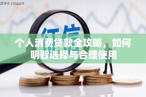 湖滨个人消费贷款全攻略，如何明智选择与合理使用